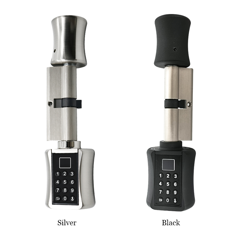 Fingerprint Access Control Door - Fingerprint Smart Cylinder Lock password Biometric