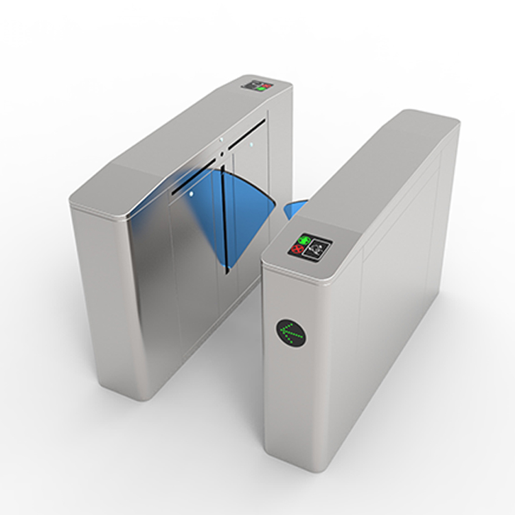 Turnstile Gate Access Control - Card Reader Turnstile Flap Barrier Gate