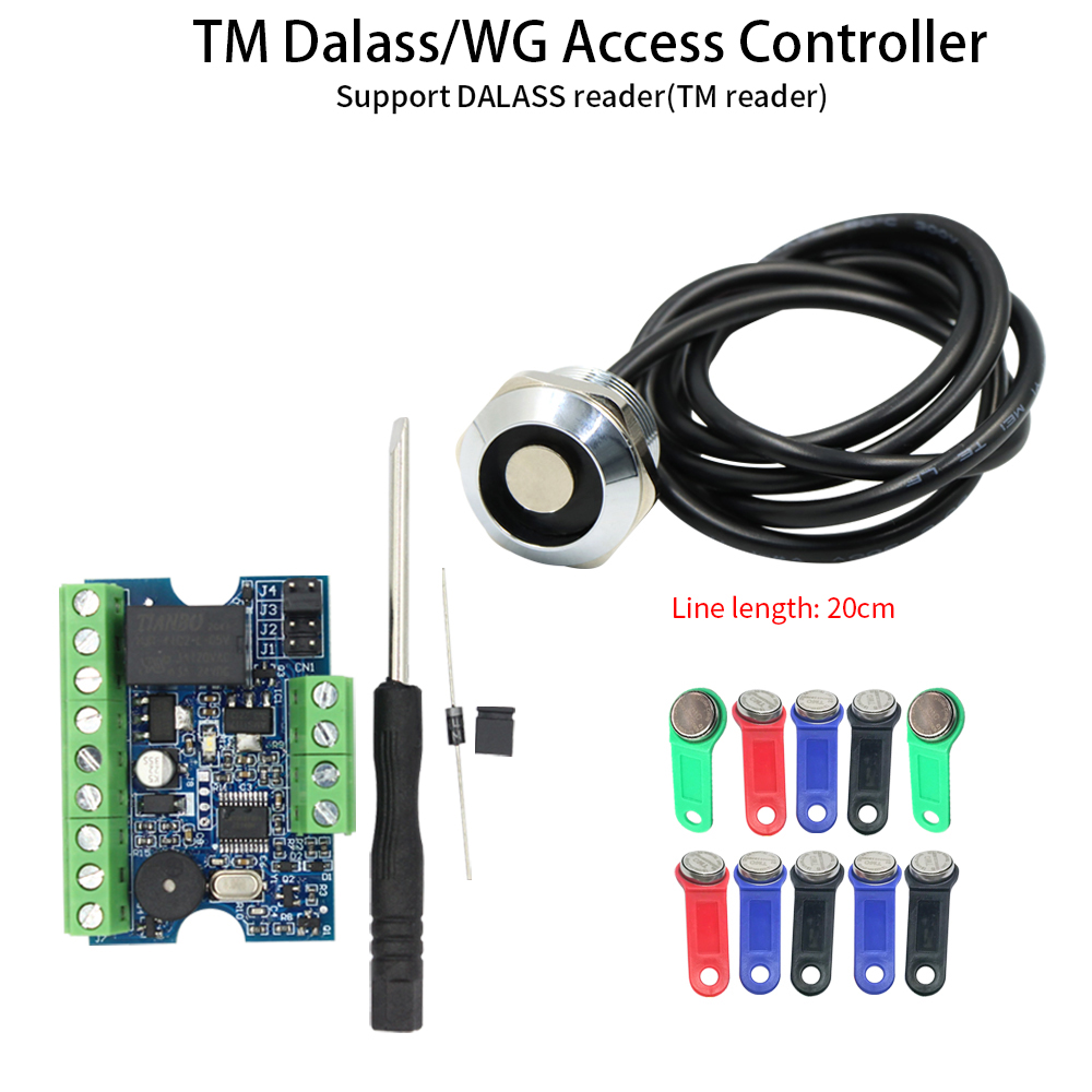 Access Control System Rfid Kit - Access Control Dallas TM1990 Module Controller