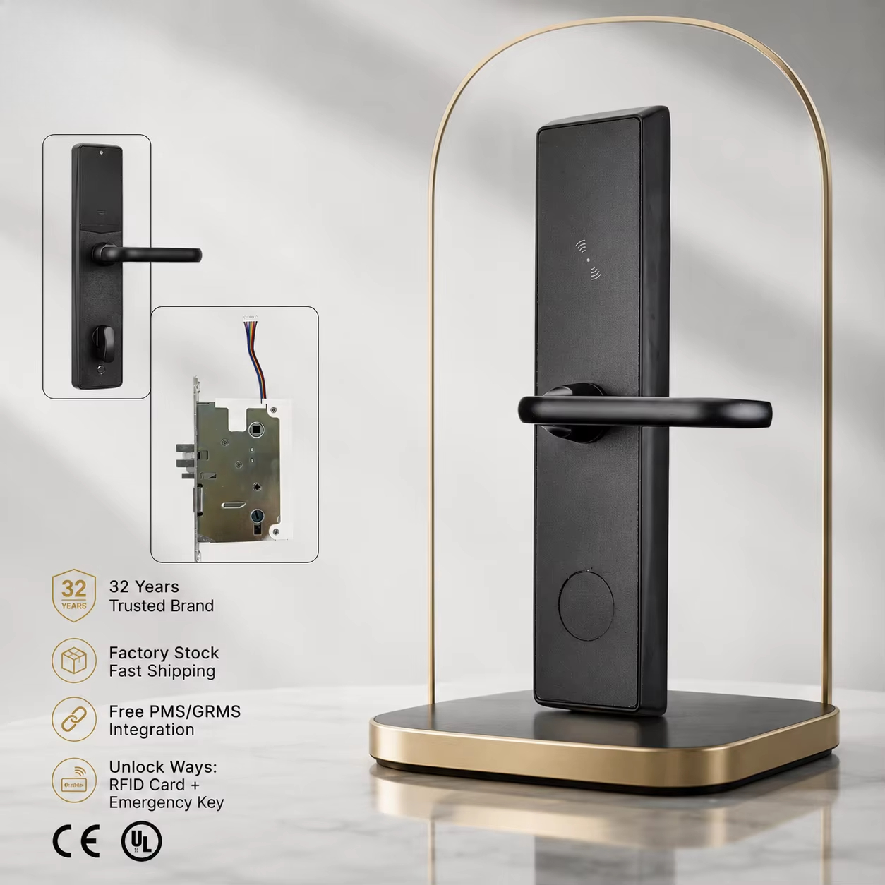 Hotel Lock Card System - Hotel key card lock RFID digital