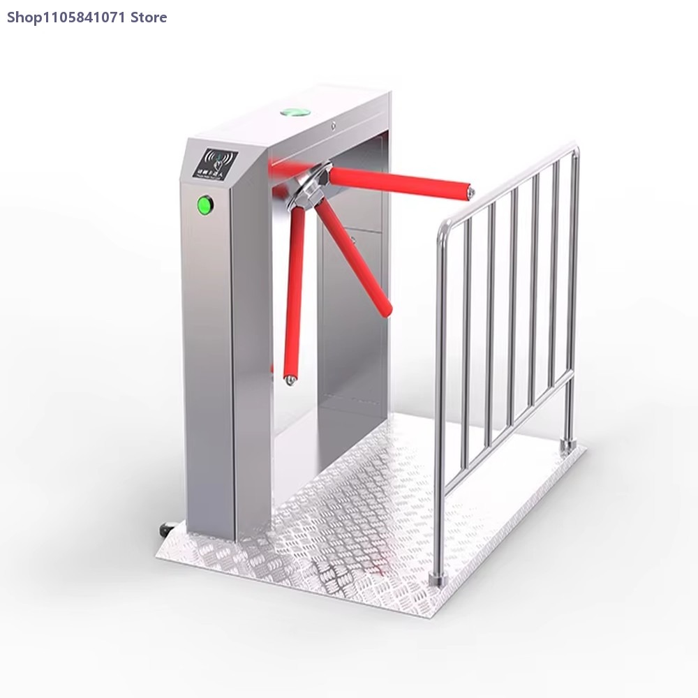 Turnstile Gate Access Control - RFID QR Code Face Recognition Fingerprint