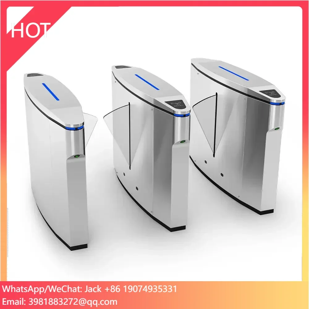 Turnstile Gate Access Control - Traffic Management Access Control Flap Barrier