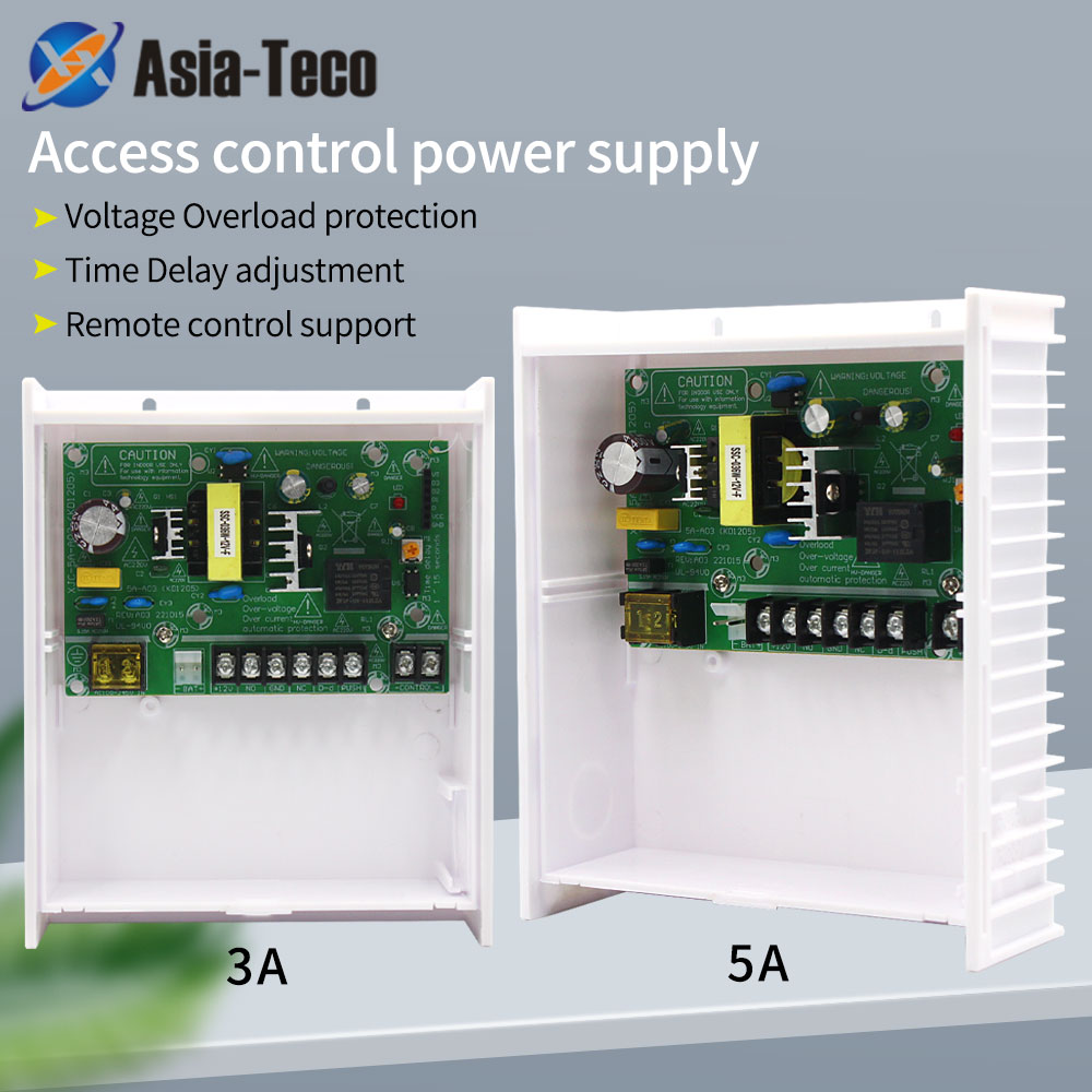 Access Control Power Supply 12V 5A - AC 100~240V DC 12V 3A/5A Power
