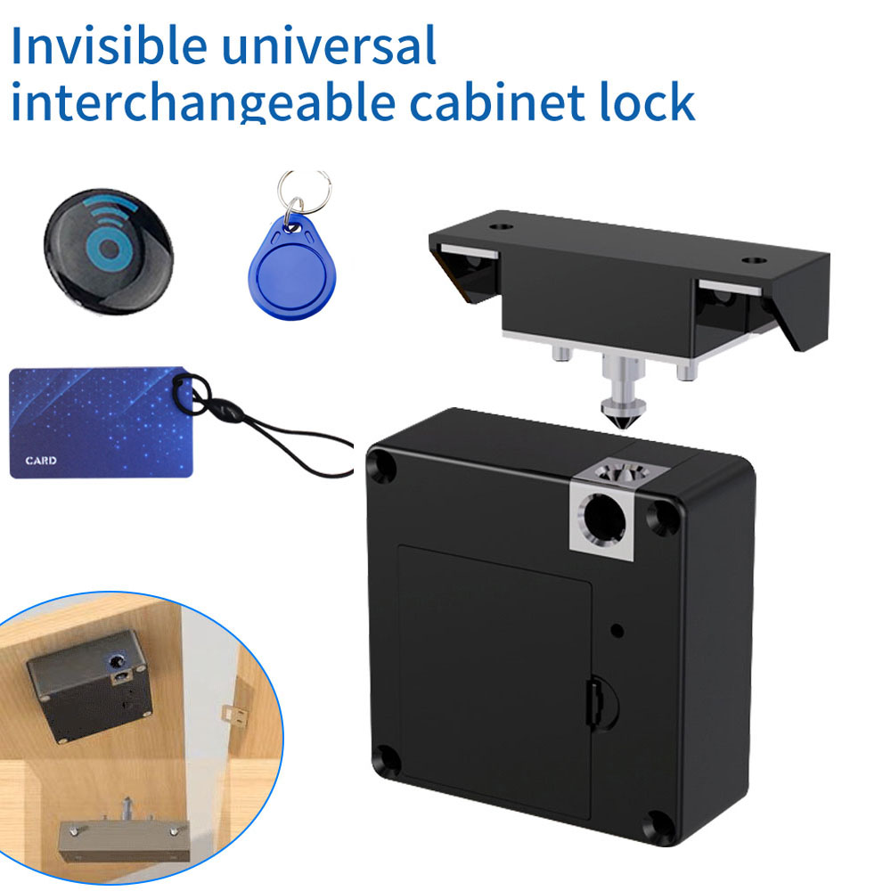 Door Access Control Keypad Rfid - Smart Drawer Lock Invisible Electronic RFID