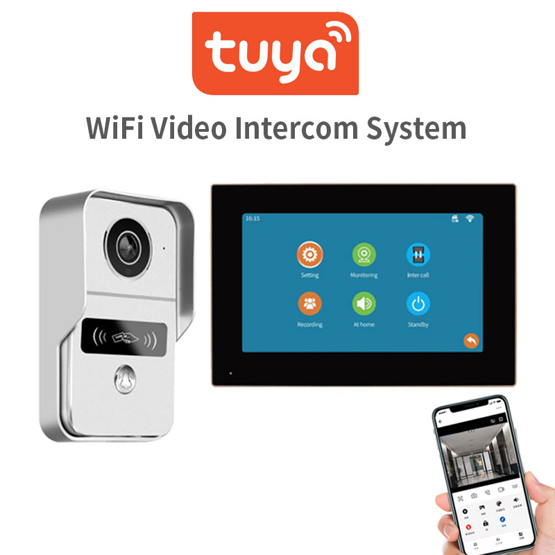 Access Control System Rfid Kit - Tuya 1080P Wifi Video Doorbell 7/10