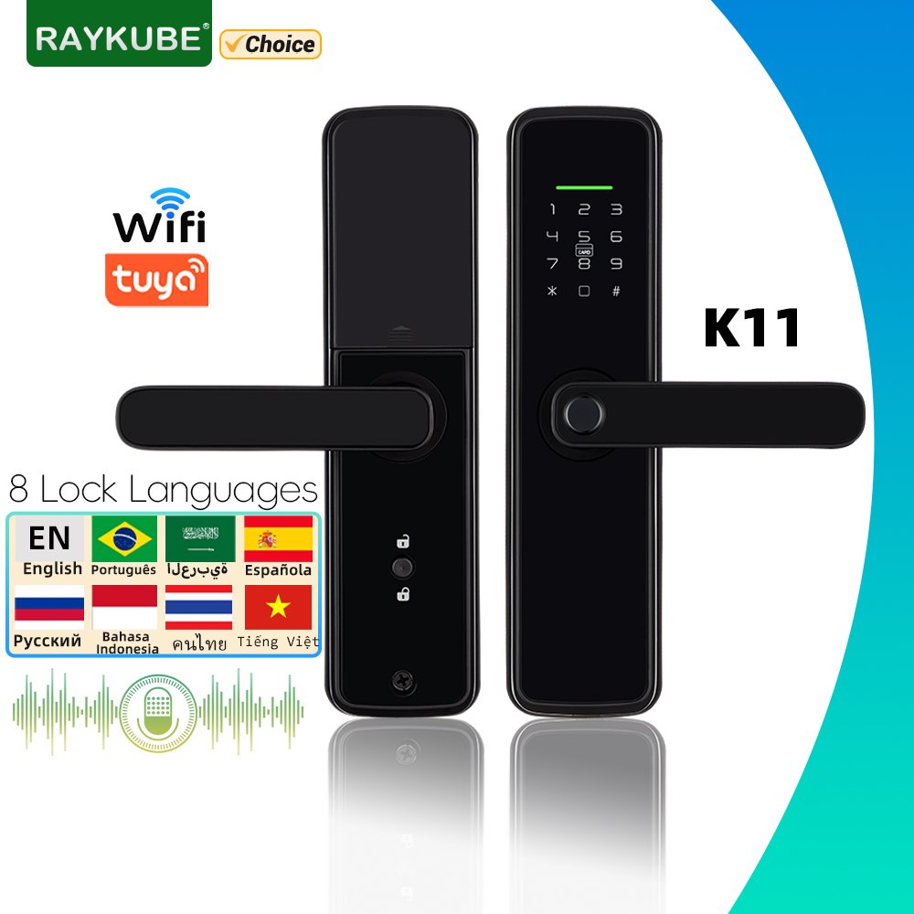 Fingerprint Access Control Door - RAYKUBE K11 Tuya WiFi Biometric Fingerprint