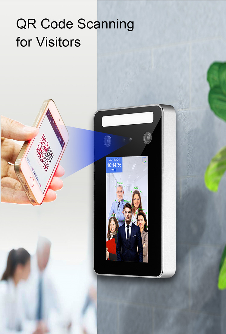 Waterproof Biometric Dynamic F - огляд і ціна Face Recognition Access Control Terminal