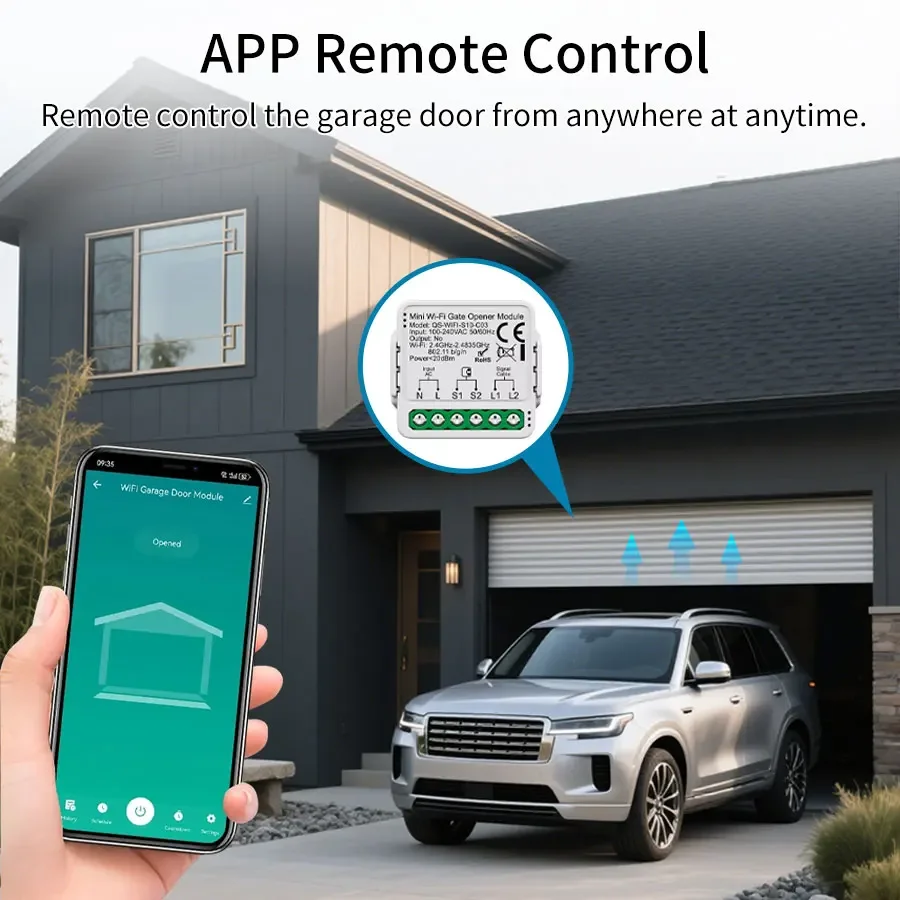 Tuya ZigBee WiFi Garage Door O - огляд і ціна Turnstile Gate Access Control