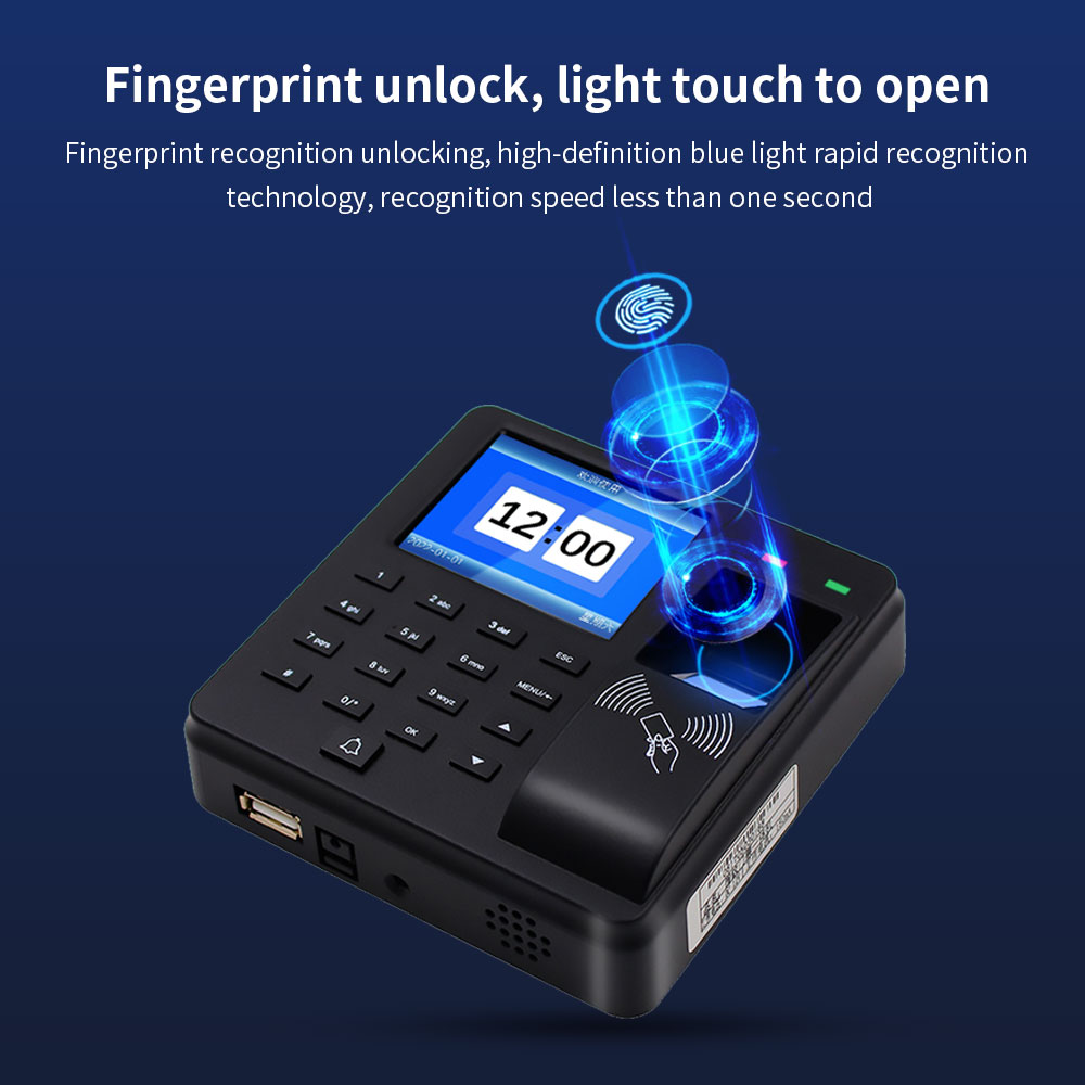 Biometric Attendance System US - огляд і ціна Biometric Time Attendance Machine