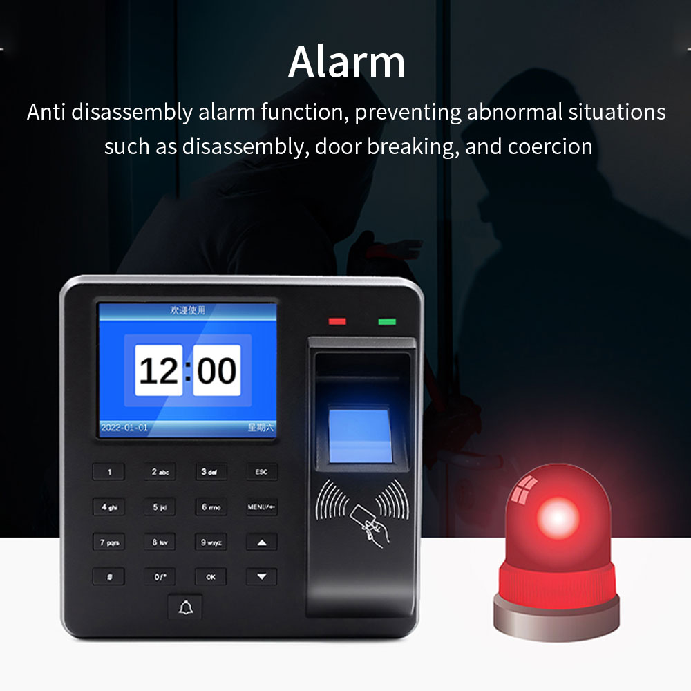 Biometric Attendance System US - огляд і ціна Biometric Time Attendance Machine