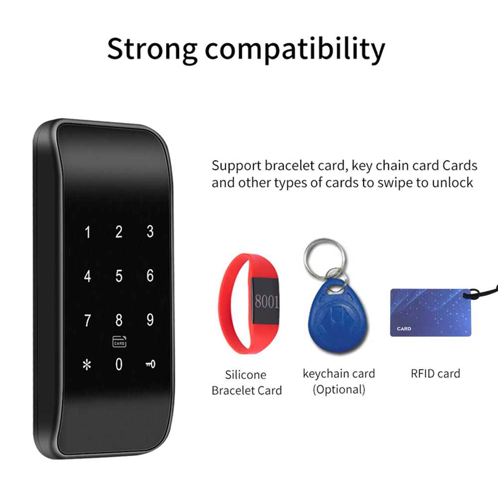 TTLOCK APP Smart Cabinet Lock  - огляд і ціна Door Access Control Keypad Rfid