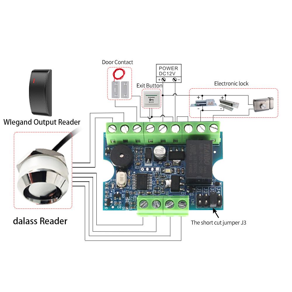 Access Control Dallas TM1990 M - огляд і ціна Access Control System Rfid Kit