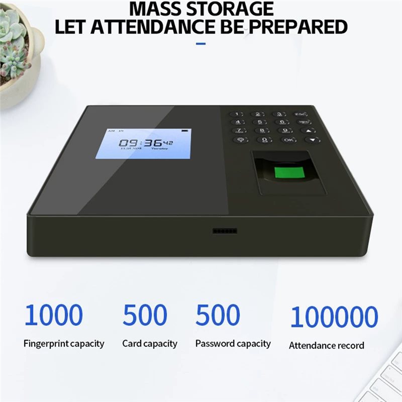 B03B-Biometric Time Clocks For - огляд і ціна Biometric Time Attendance Machine