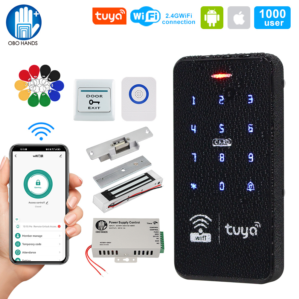 Tuya WiFi Door Access Control  - огляд і ціна Access Control System Rfid Kit