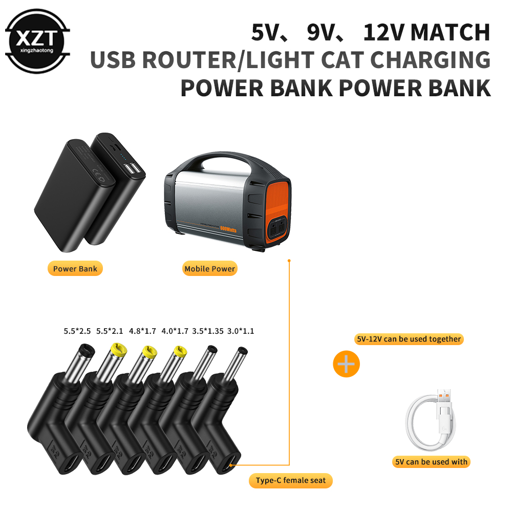 5V 9V 12V USB C Type C PD to D - огляд і ціна Access Control Power Supply 12V 5A
