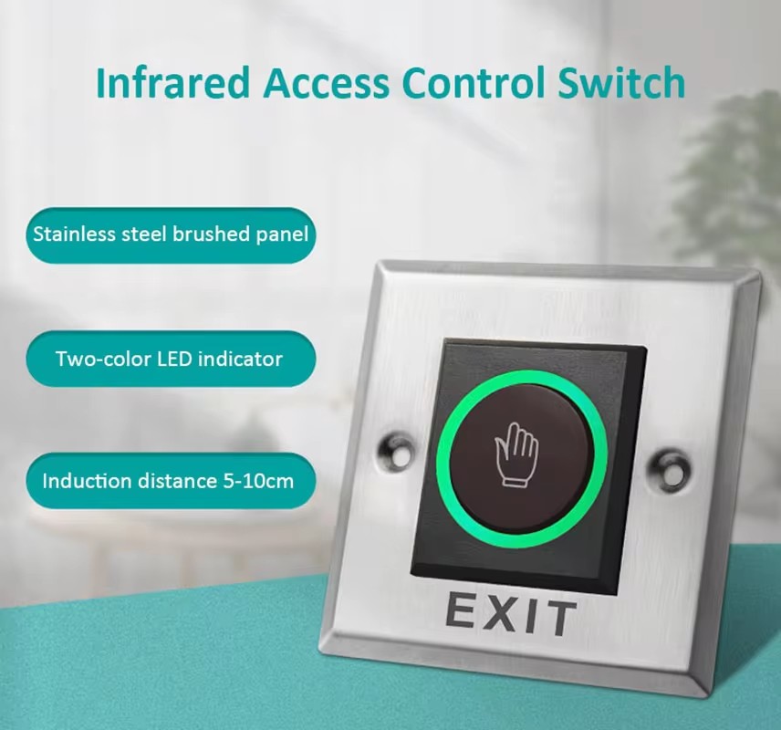 Access Button Door Exit Push I - огляд і ціна Exit Button Push To Release