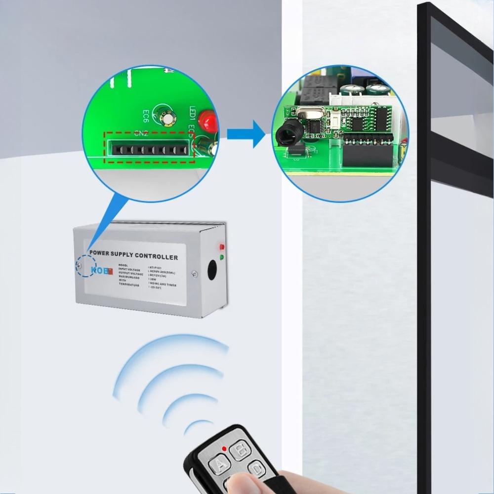 KOB Access Control Power Suppl - огляд і ціна Access Control Power Supply 12V 5A