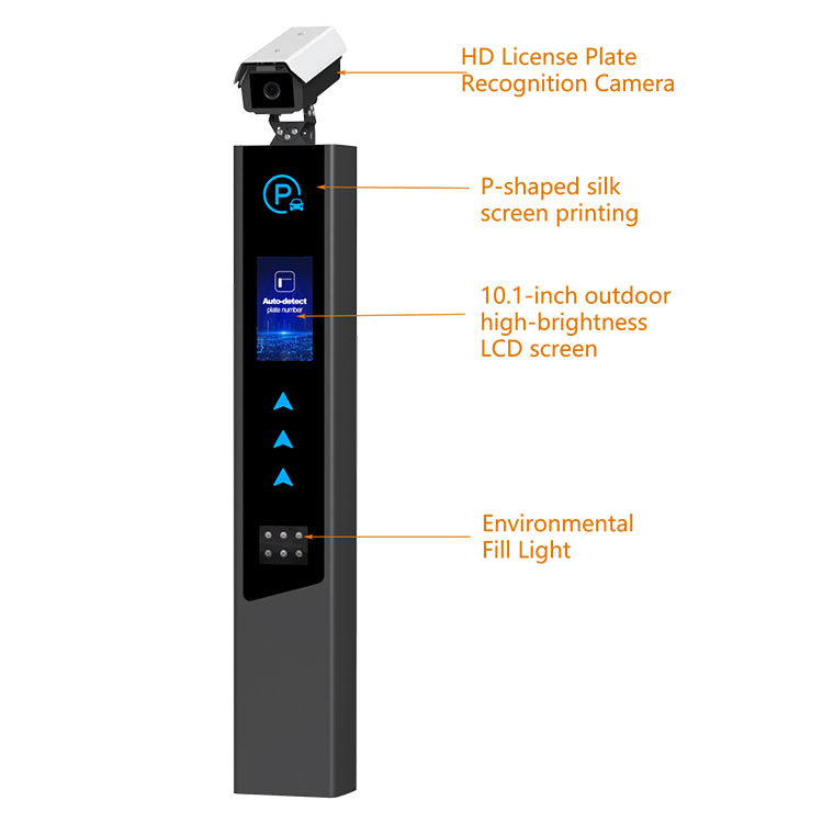 Led License Plate Recognition  - огляд і ціна Gate Barrier Parking System