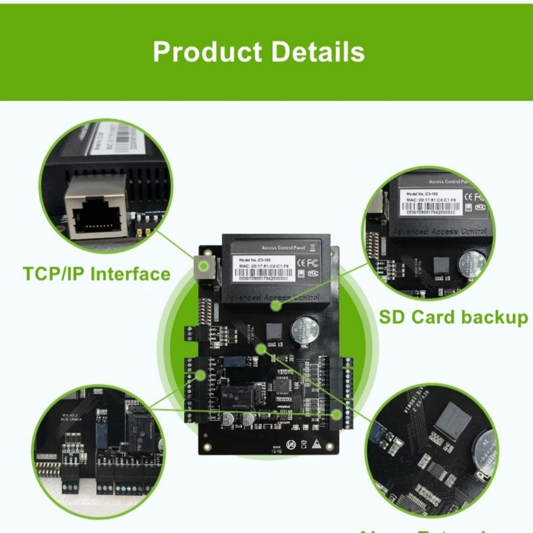 ZKT C3-100 C3-200 C3-400 IP Ac - огляд і ціна Access Control Board 4 Door