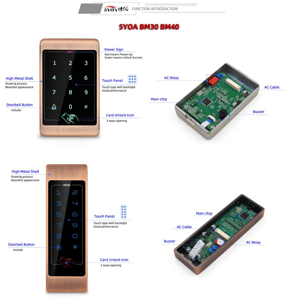 Waterproof Touch Metal RFID Ac - огляд і ціна Door Access Control Keypad Rfid