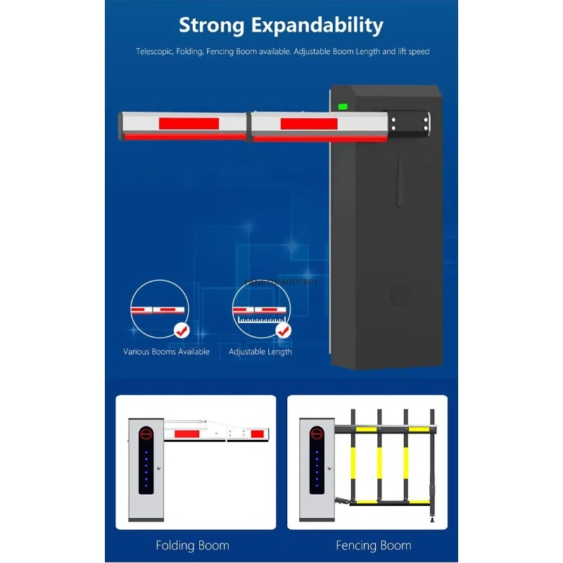 Intelligent Parking System Fen - огляд і ціна Gate Barrier Parking System