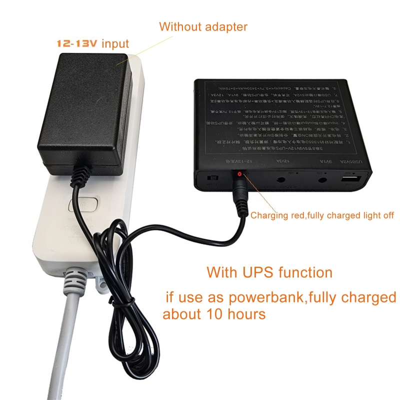 USB 5V for DC 9V 12V Output 6x - огляд і ціна Access Control Power Supply 12V 5A