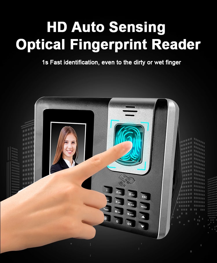 Good Cloud Clock in and Out Ti - огляд і ціна Biometric Time Attendance Machine