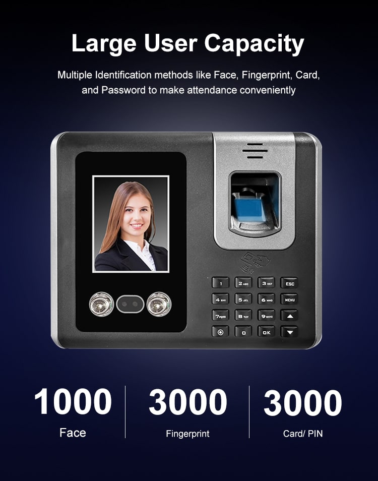 Good Cloud Clock in and Out Ti - огляд і ціна Biometric Time Attendance Machine