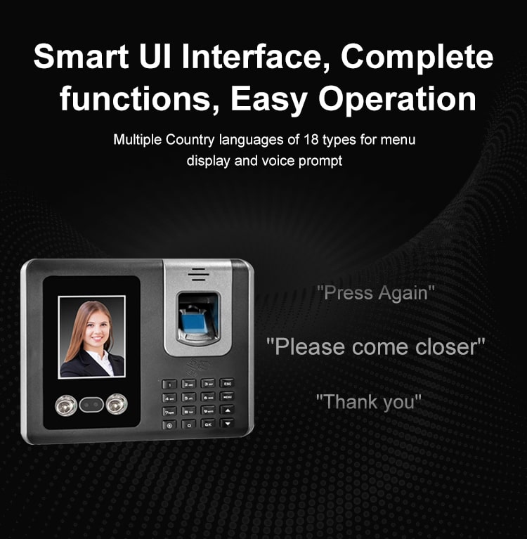 Good Cloud Clock in and Out Ti - огляд і ціна Biometric Time Attendance Machine
