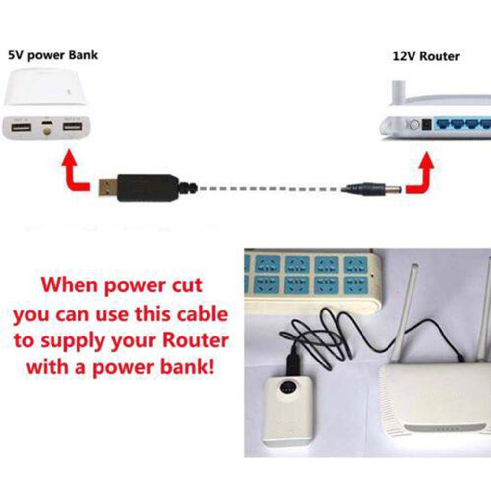 USB to DC Step-Up Cable 5V 9V  - огляд і ціна Access Control Power Supply 12V 5A