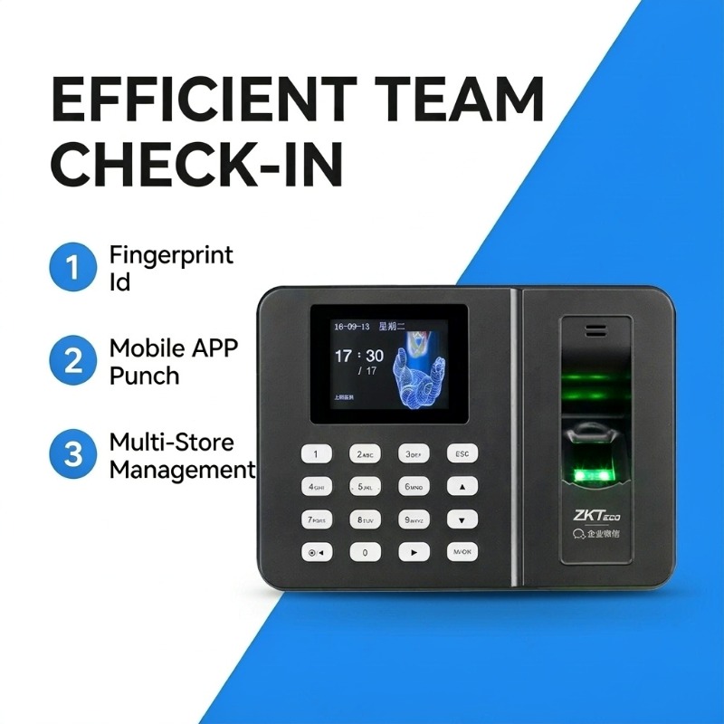 ZKTeco WX3960 WiFi Fingerprint - огляд і ціна Biometric Time Attendance Machine