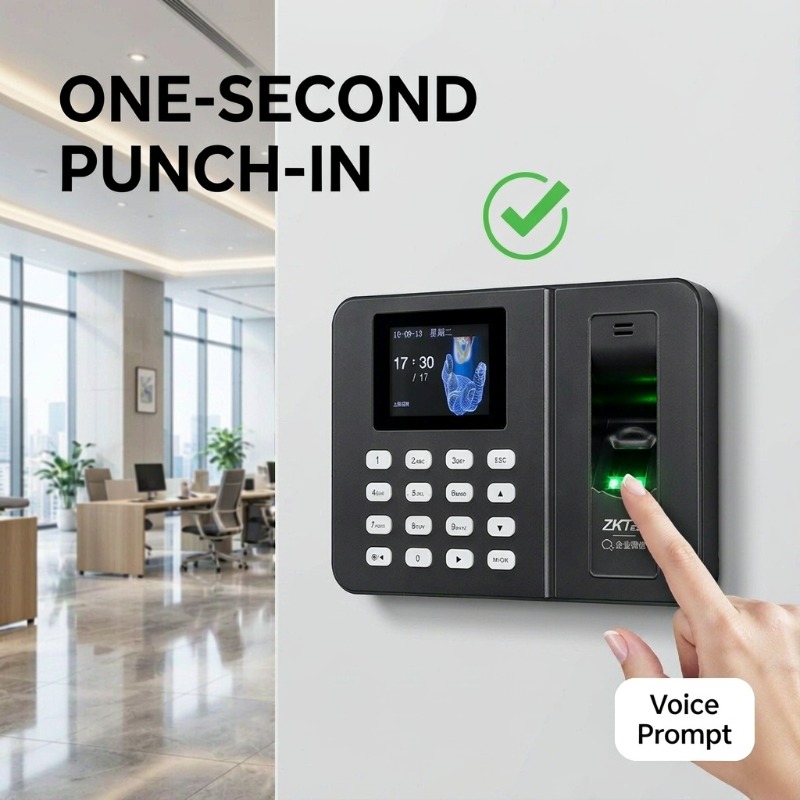 ZKTeco WX3960 WiFi Fingerprint - огляд і ціна Biometric Time Attendance Machine