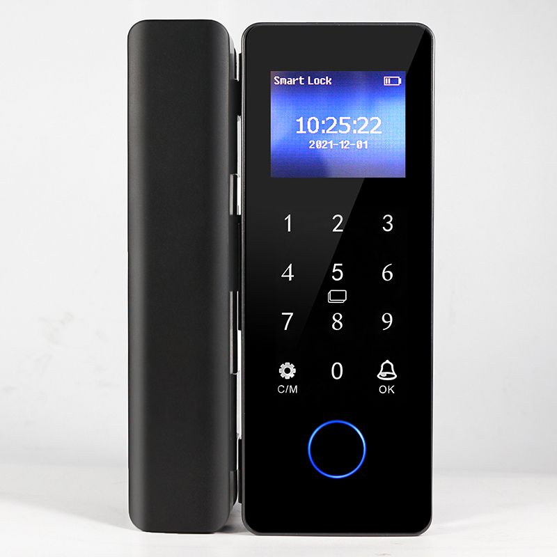 Electronic Smart Glass Door Lo - огляд і ціна Fingerprint Access Control Door