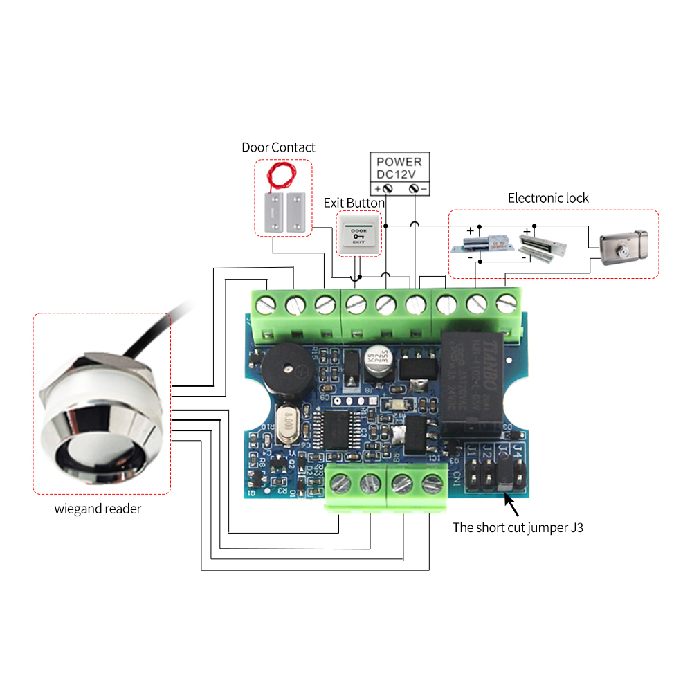 12V Access Control Mini Relay  - огляд і ціна Access Control System Rfid Kit