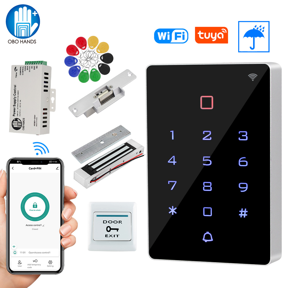 WiFi Tuya APP Door Access Cont - огляд і ціна Access Control System Rfid Kit