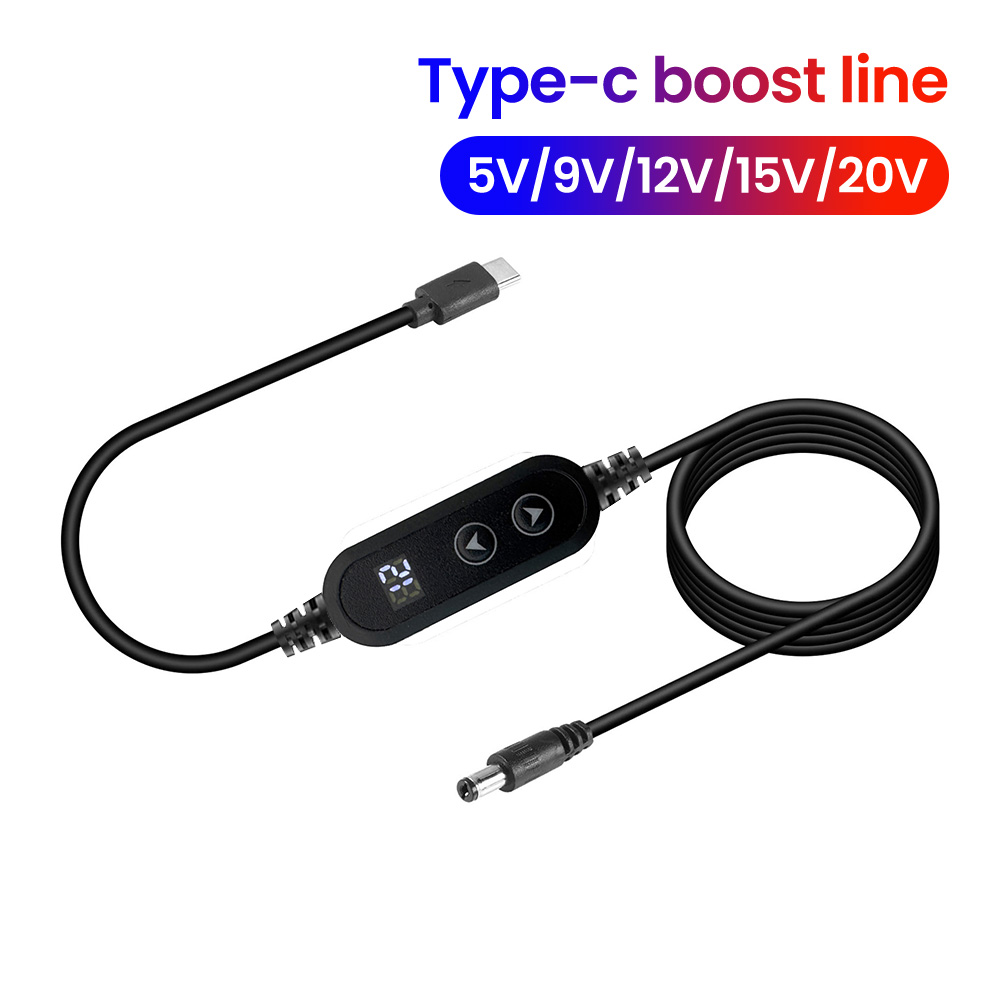 USB C to DC Power Boost Cable  - огляд і ціна Access Control Power Supply 12V 5A