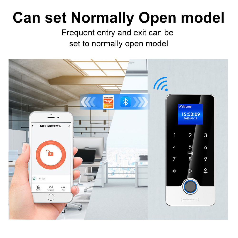 Support Tuya App Fingerprint R - огляд і ціна Access Control System Rfid Kit