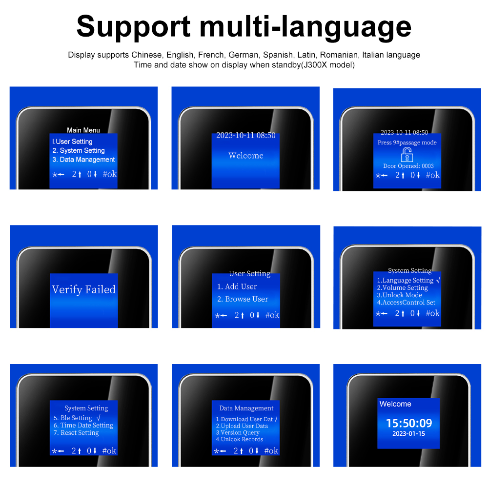 Support Tuya App Fingerprint R - огляд і ціна Access Control System Rfid Kit