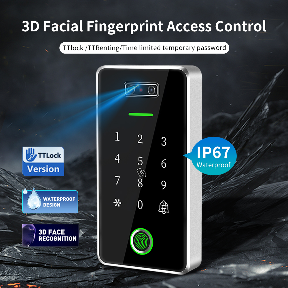 TTLOCK Biometric 100 face 100  - огляд і ціна Door Access Control Keypad Rfid