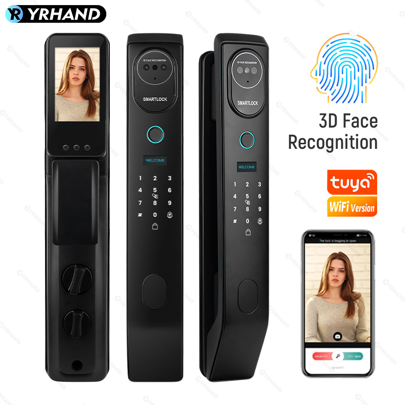 YRHAND V8 Tuya Wifi 3D Face Sm - огляд і ціна Fingerprint Access Control Door