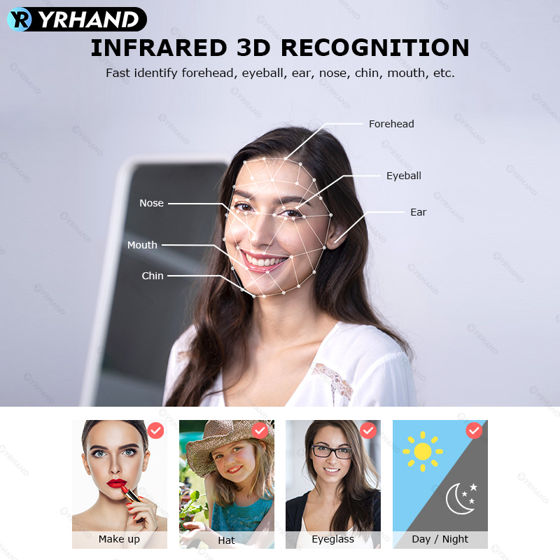 YRHAND V8 Tuya Wifi 3D Face Sm - огляд і ціна Fingerprint Access Control Door
